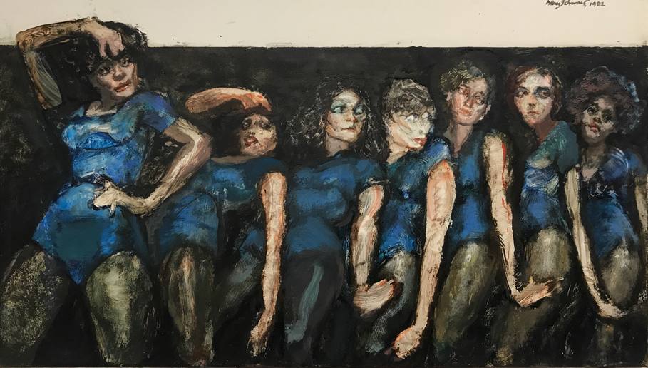 Painting by Henry Schwartz