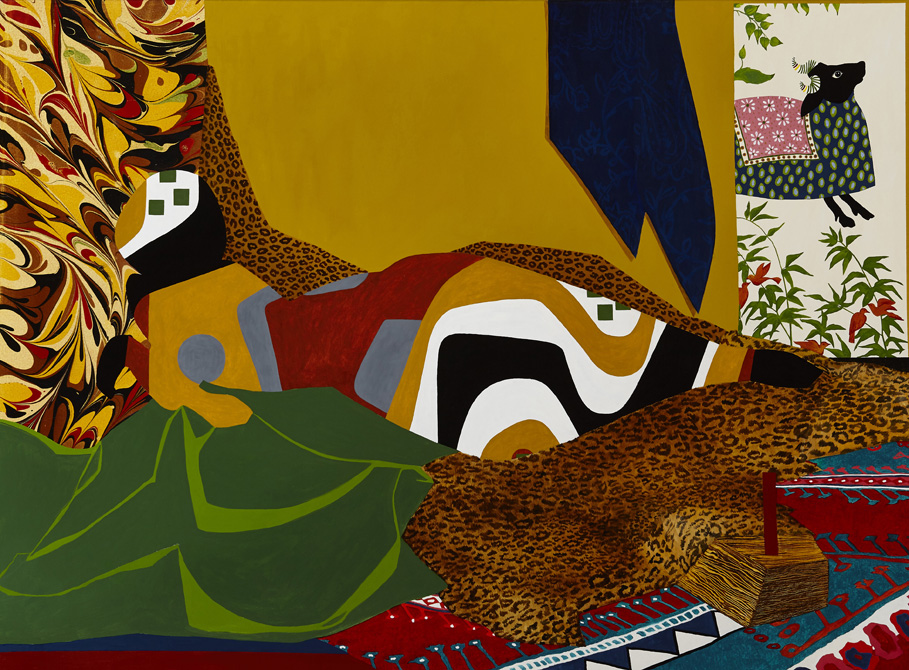 Painting by Dinora Justice