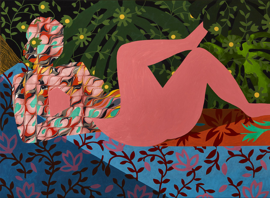 Painting by Dinora Justice