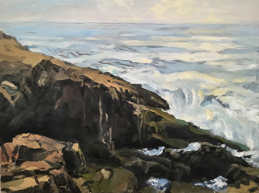 Painting by George Nick