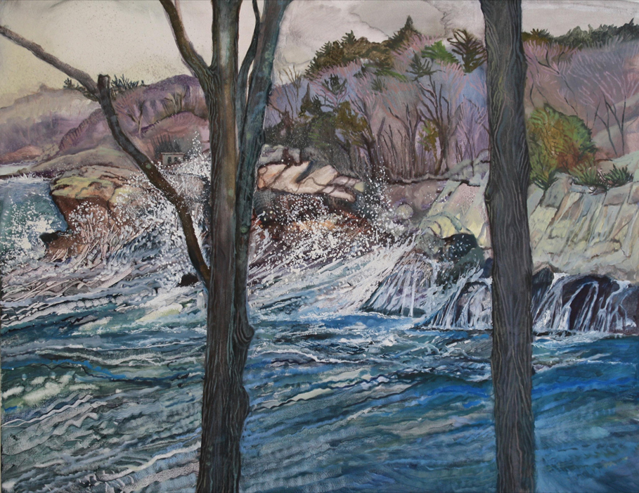 Painting by Julia von Metzsch Ramos