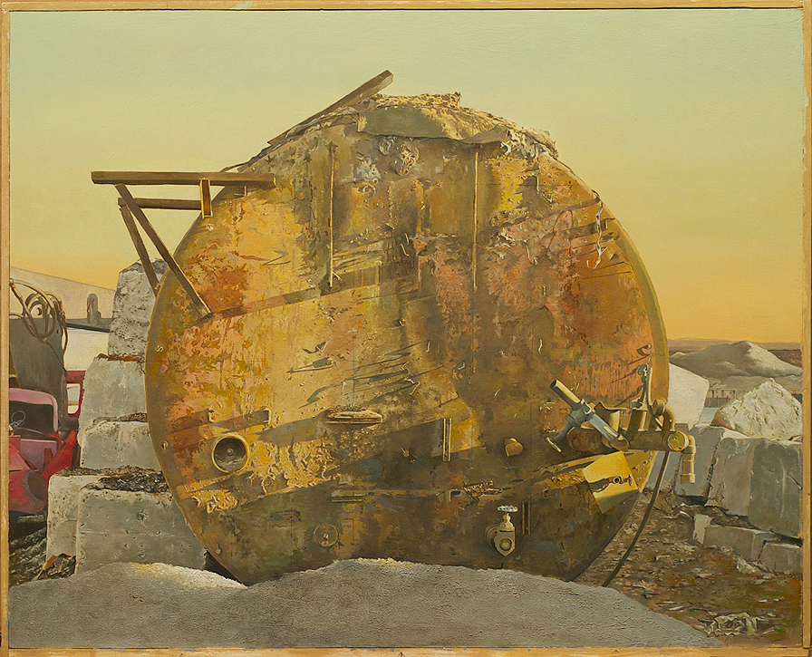 Painting by Joseph McNamara
