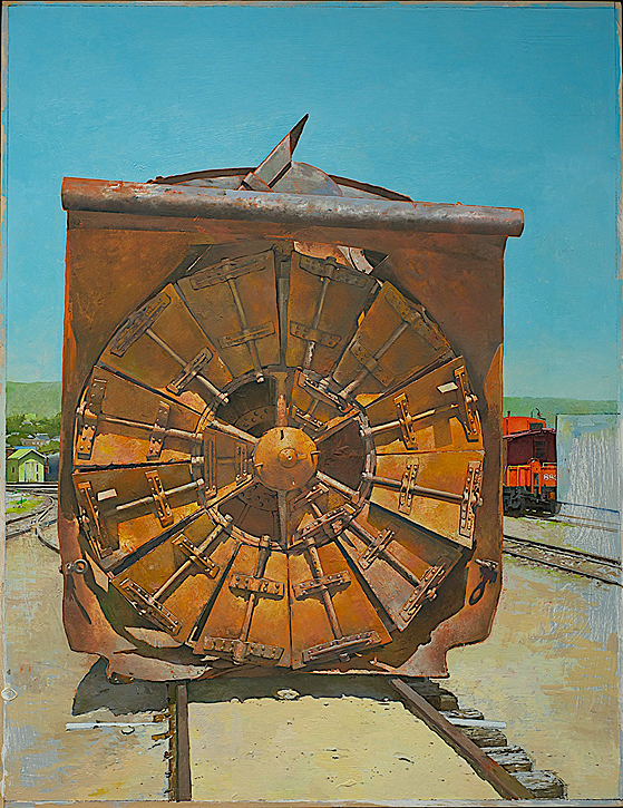 Painting by Joseph McNamara