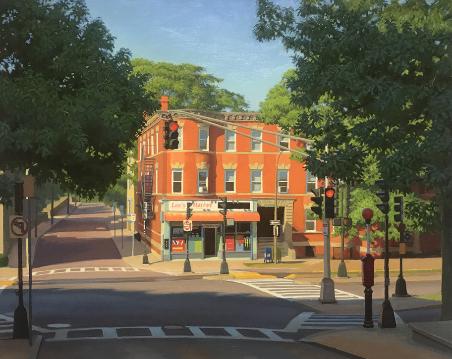 Painting by Ed Stitt