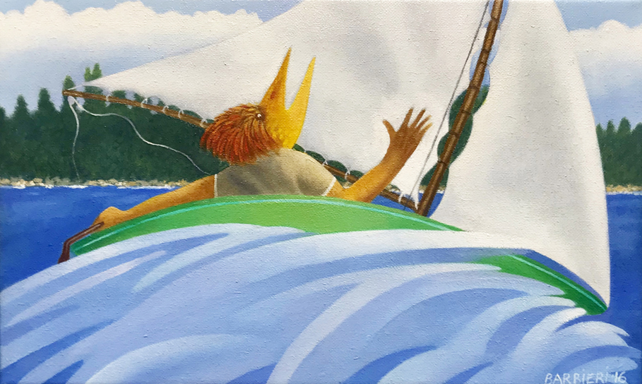 Painting by Joseph Barbieri