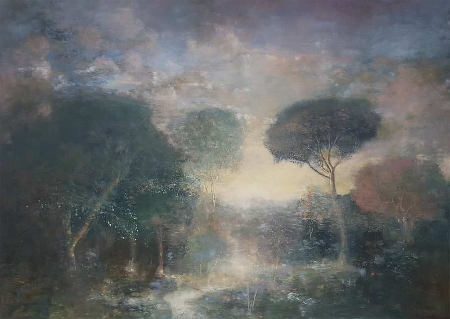 Painting by Robert Ferrandini