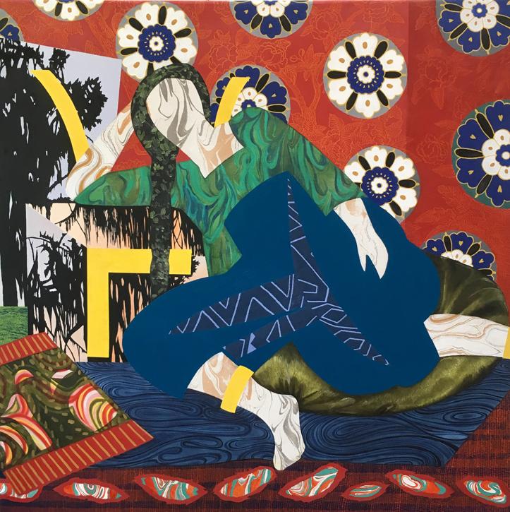 Painting by Dinora Justice