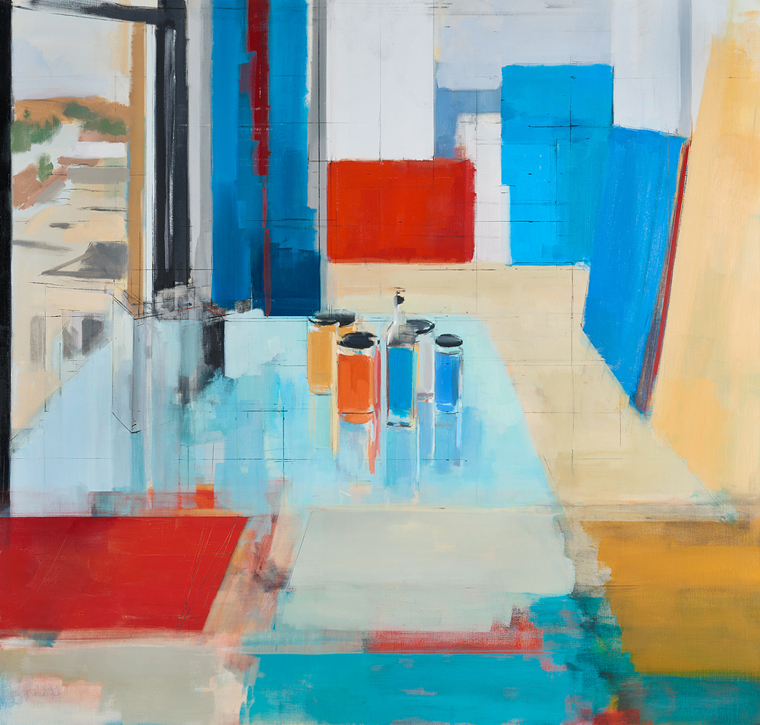 Painting by Peri Schwartz