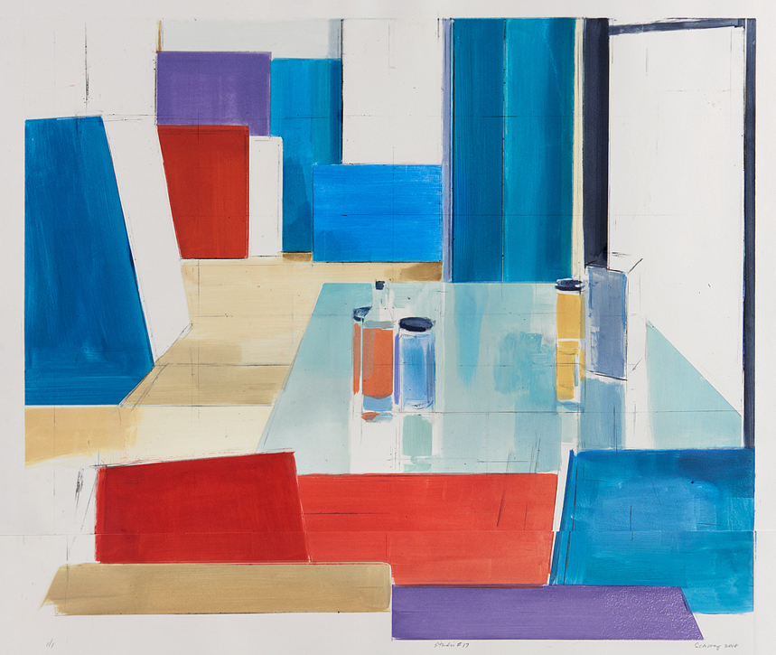 Painting by Peri Schwartz