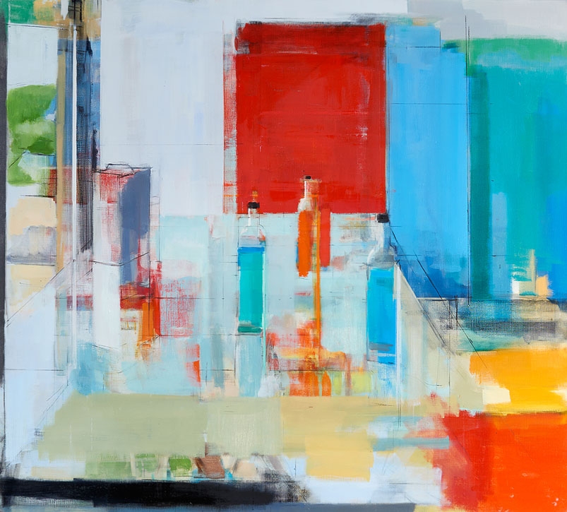 Painting by Peri Schwartz