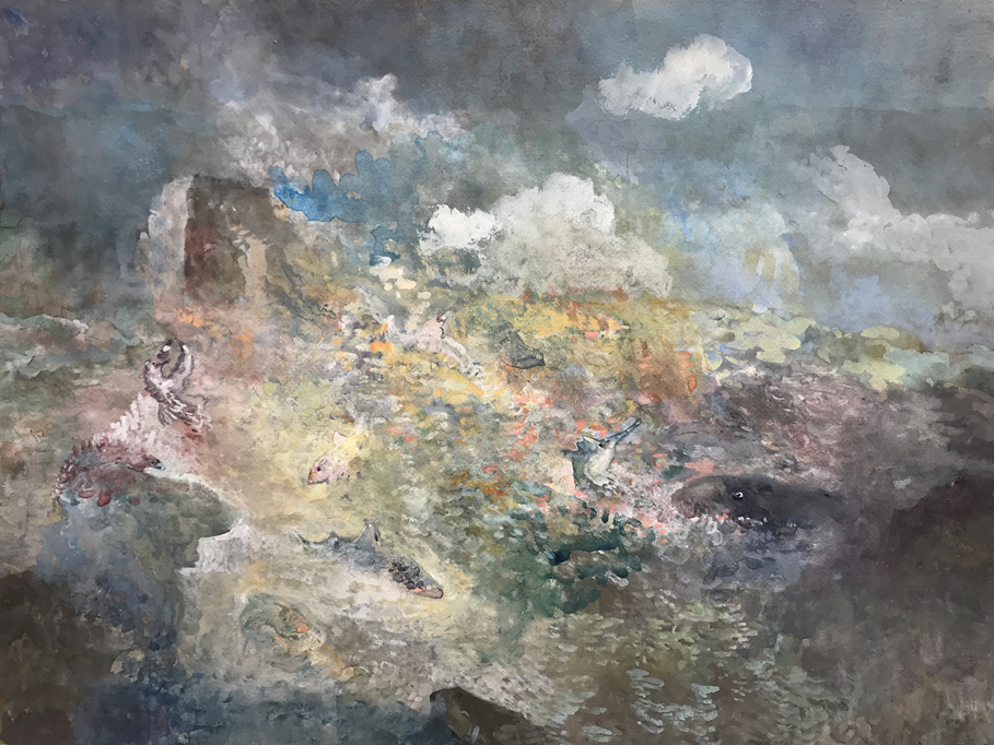 Painting by Robert Ferrandini