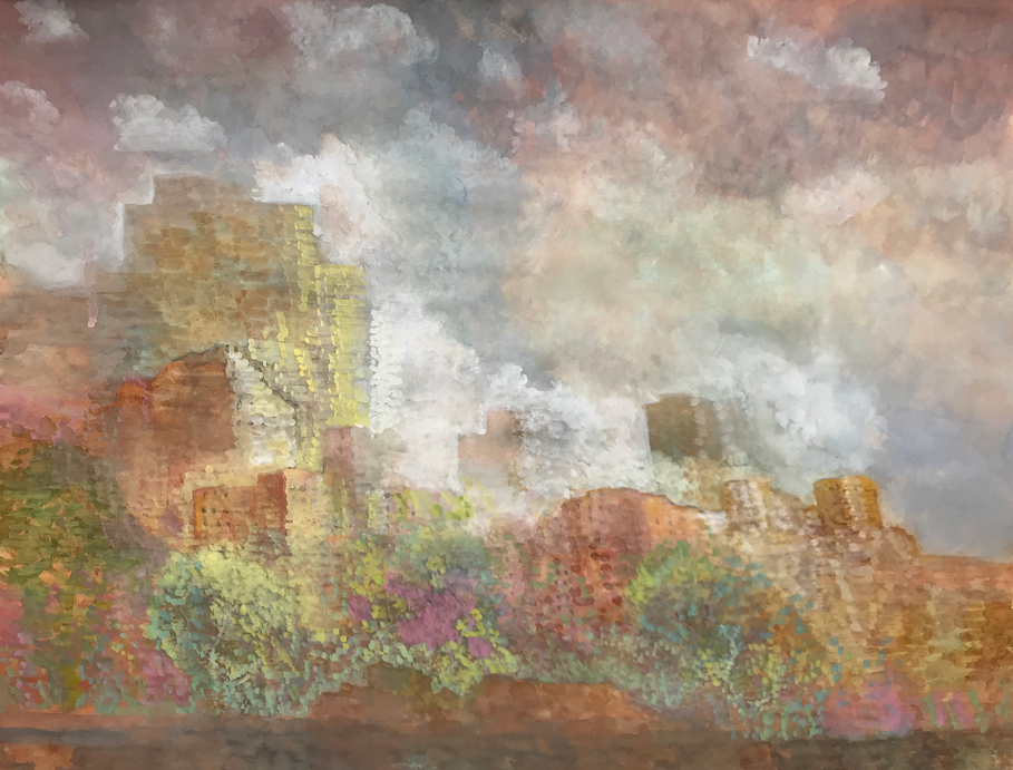 Painting by Robert Ferrandini