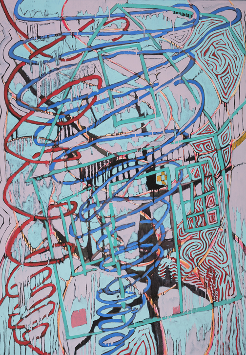 Painting by Louis Risoli