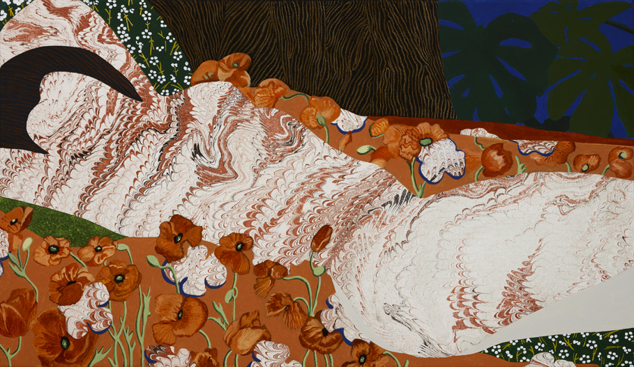 Painting by Dinorá Justice