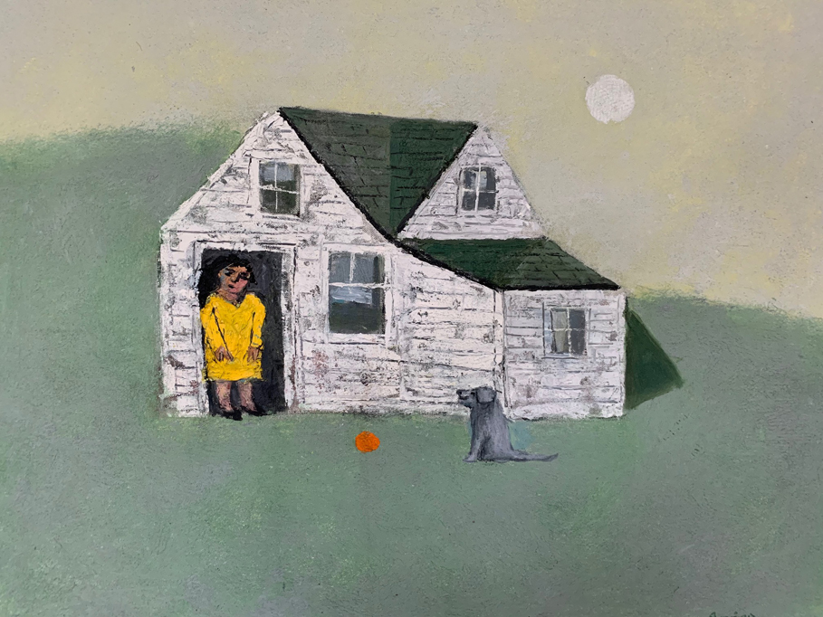 Painting by William Irvine