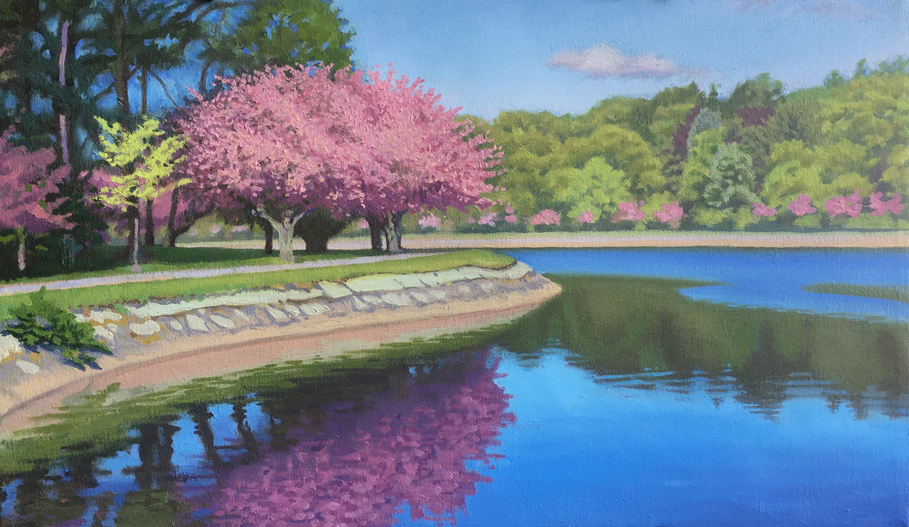 Painting by Ed Stitt