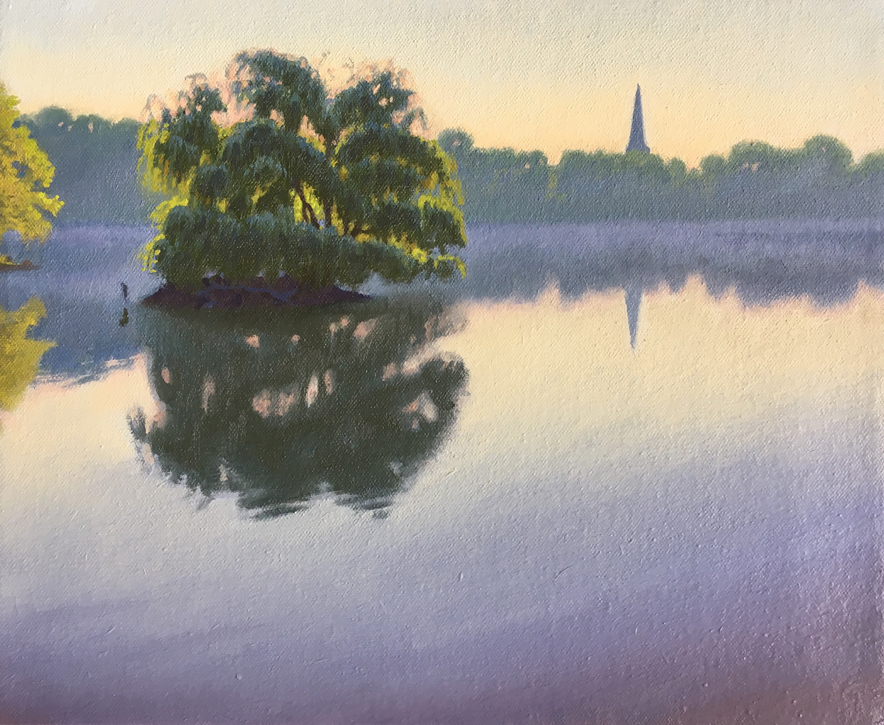 Painting by Ed Stitt
