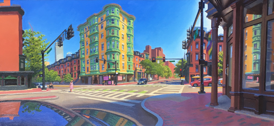 Painting by Ed Stitt