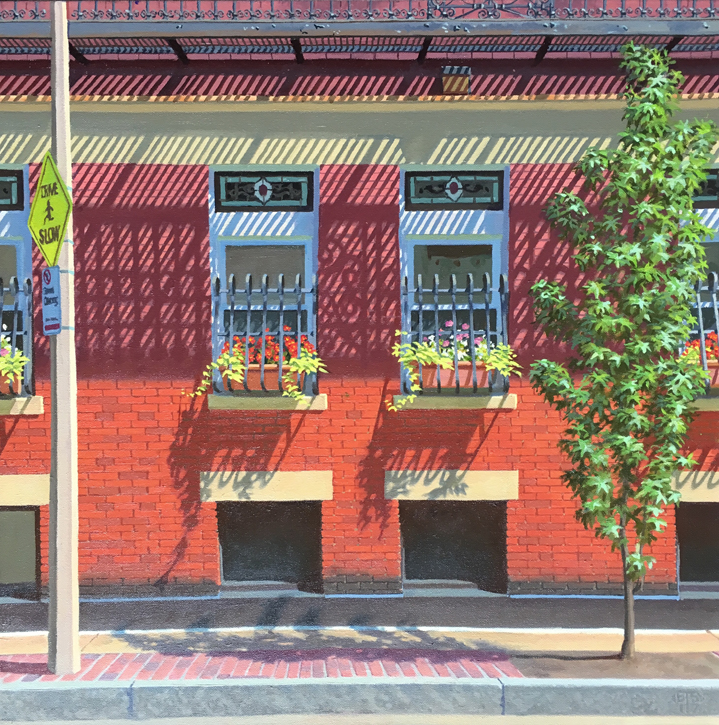 Painting by Ed Stitt