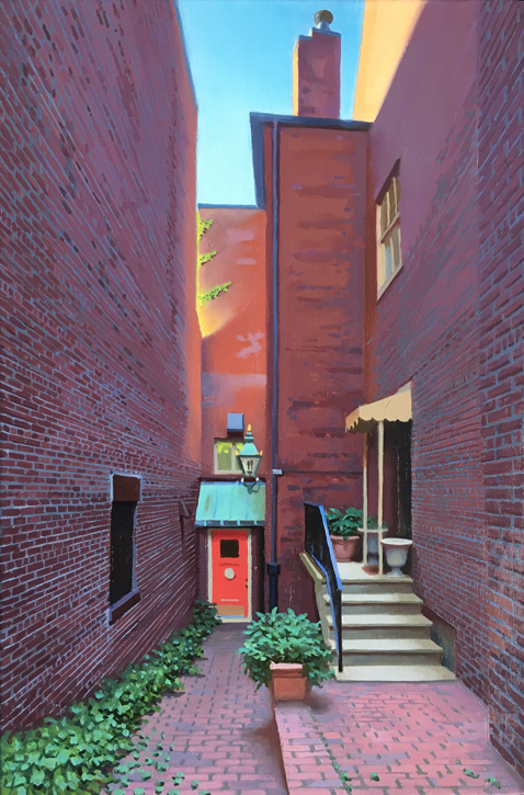 Painting by Ed Stitt