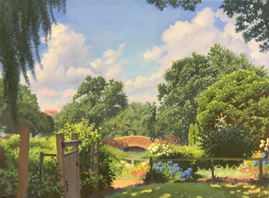 Painting by Ed Stitt