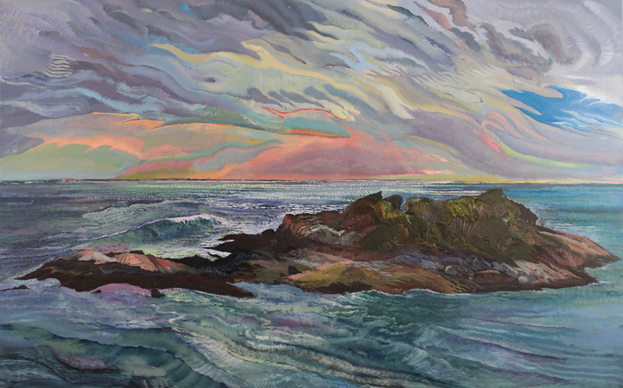 Painting by Julia von Metzsch