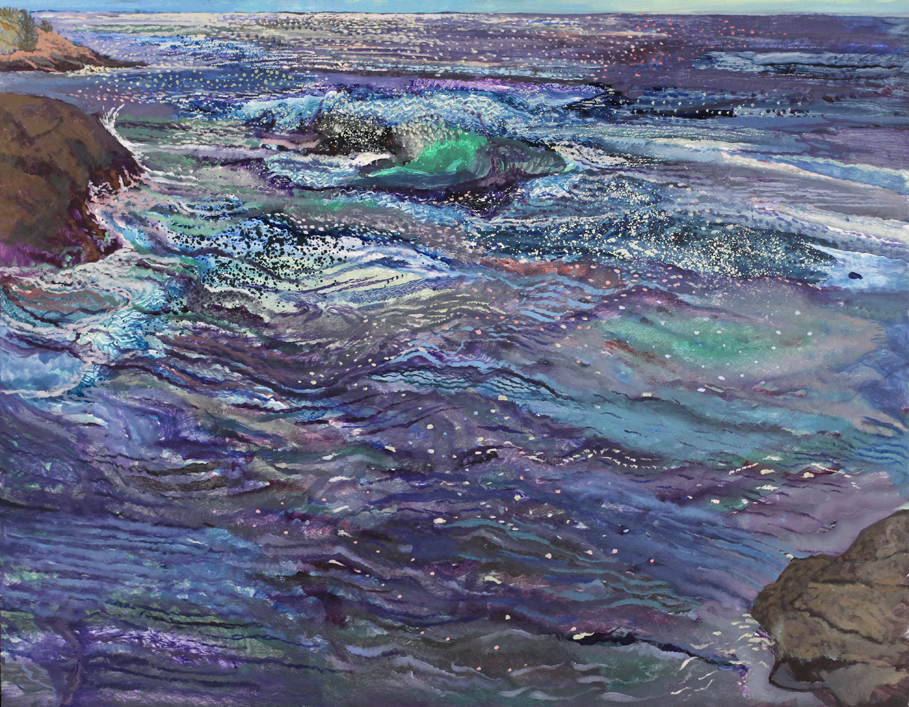 Painting by Julia von Metzsch