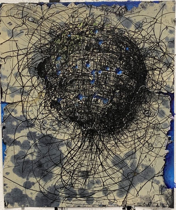 Painting by Gerry Bergstein