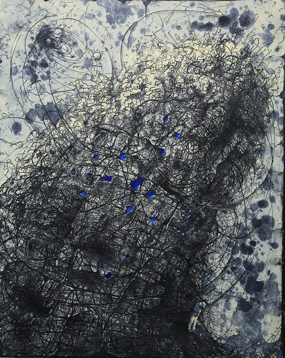 Painting by Gerry Bergstein