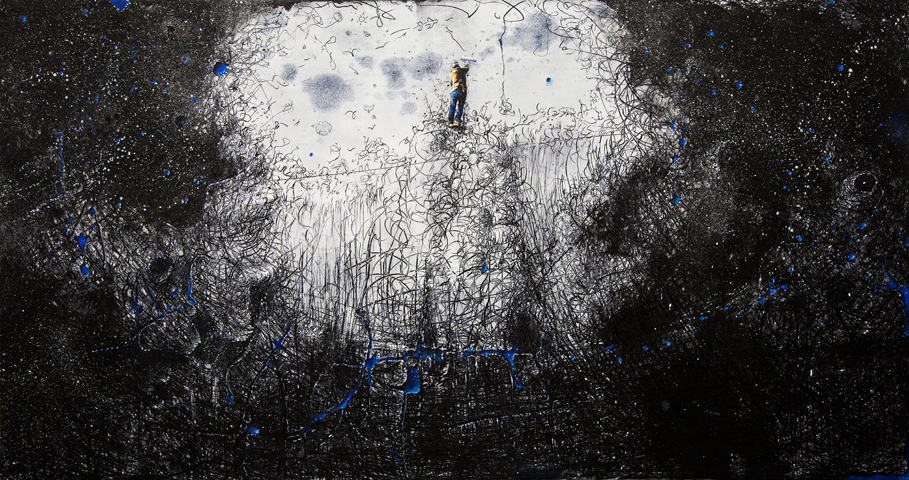 Painting by Gerry Bergstein
