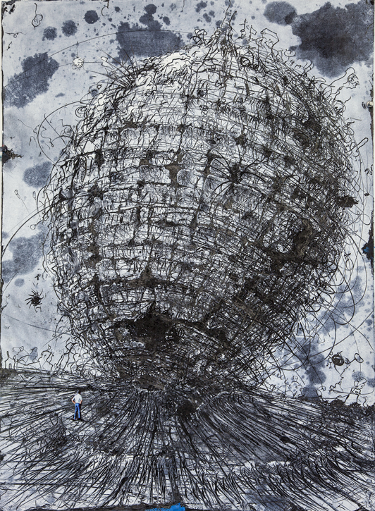 Painting by Gerry Bergstein