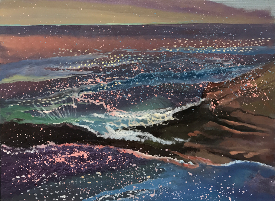 Painting by Julia von Metzsch Ramos