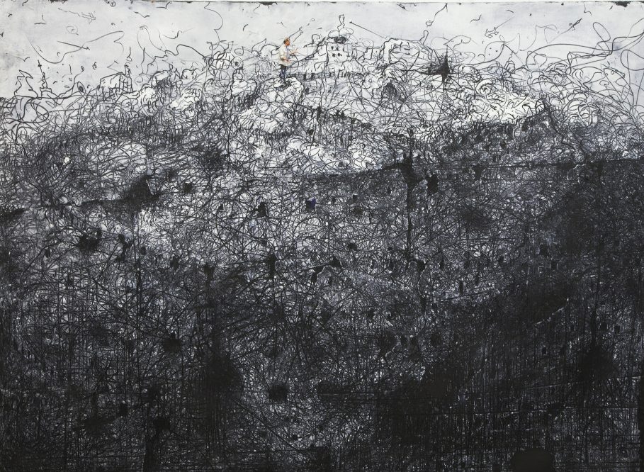 Painting by Gerry Bergstein