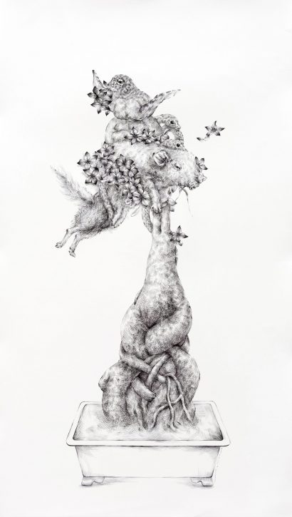 Drawing by JooLee Kang