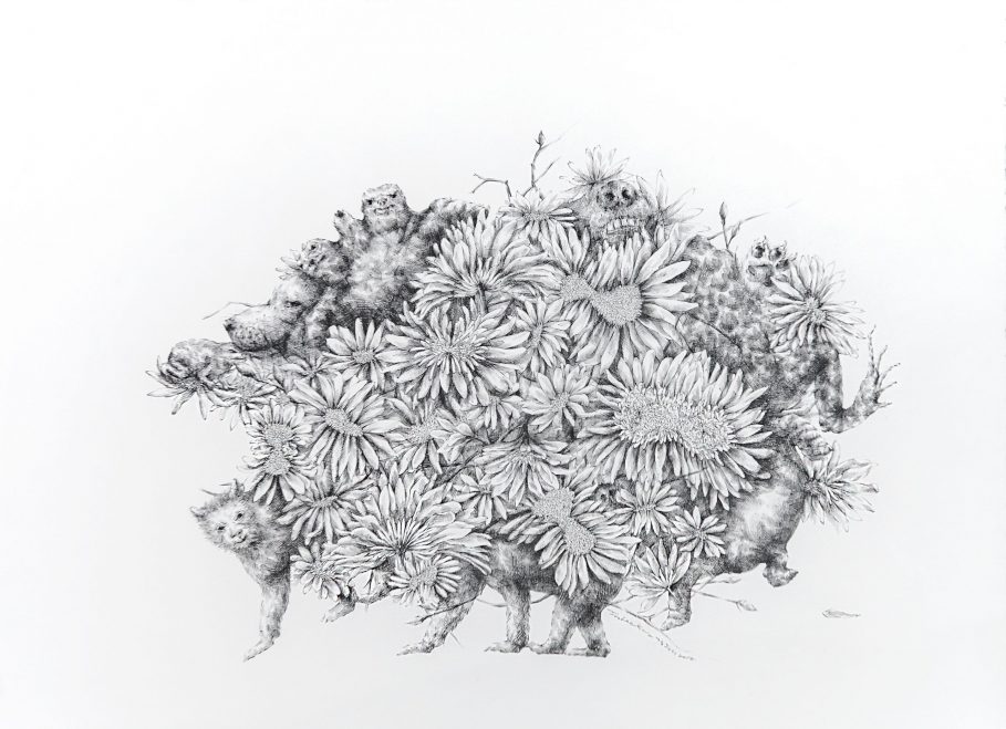 Drawing by JooLee Kang
