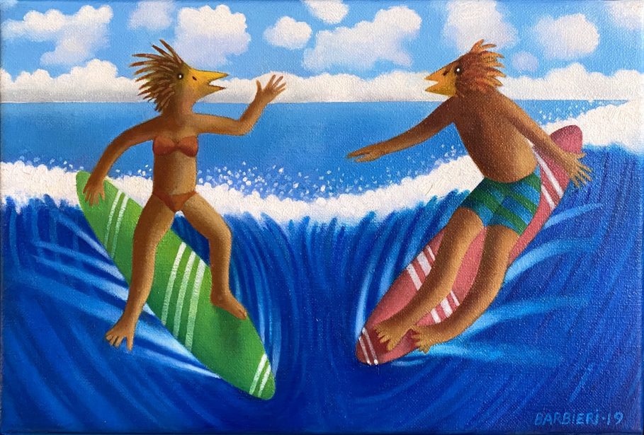 Painting by Joseph Barbieri