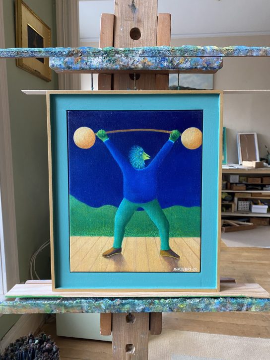 Painting by Joseph Barbieri