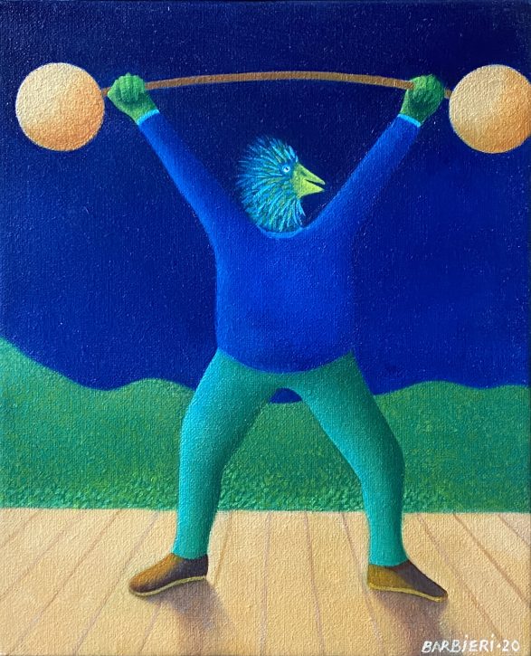 Painting by Joseph Barbieri
