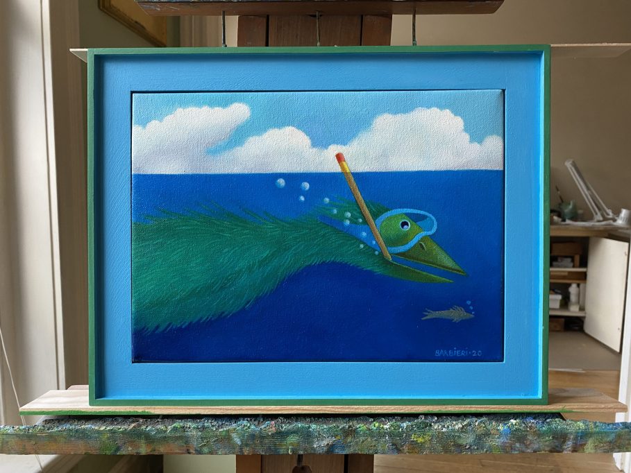 Painting by Joseph Barbieri