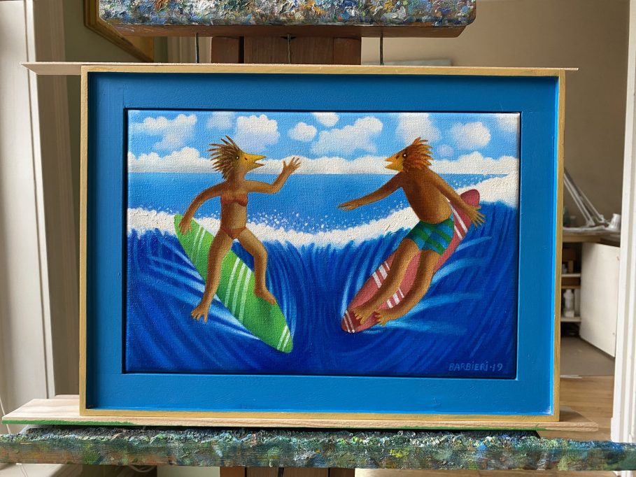 Painting by Joseph Barbieri